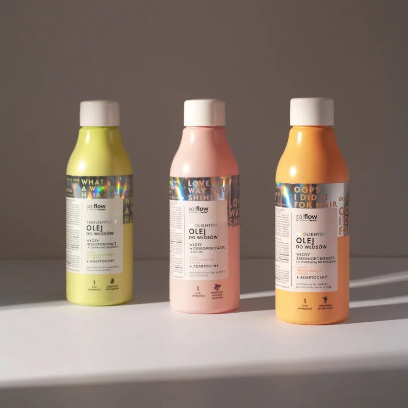 so!flow High Porosity Hair Emollient Oil hydratační olej pro lámavé a namáhané vlasy 150 ml