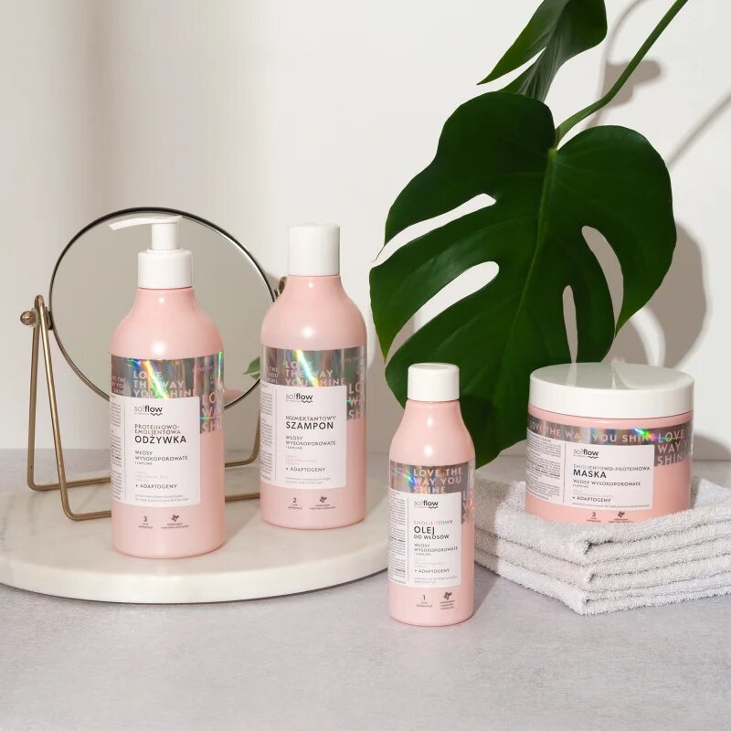 so!flow High Porosity Hair Humectant Shampoo šampon pro lámavé a namáhané vlasy 400 ml