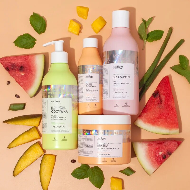 so!flow High Porosity Hair Humectant Shampoo šampon pro lámavé a namáhané vlasy 400 ml