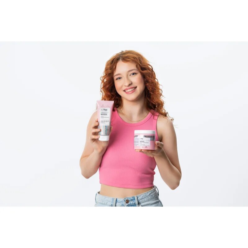 so!flow High Porosity Hair Protein-Emollient Mask posilující maska pro lámavé a namáhané vlasy 200 ml