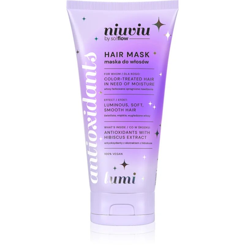 so!flow LUMI Hair Mask With Antioxidants ošetřující maska pro barvené vlasy 200 ml
