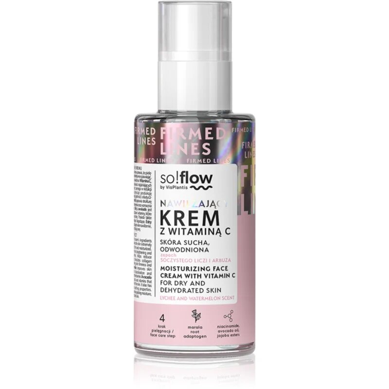 so!flow Moisturizing Face Cream With Vitamin C hydratační krém s vitaminem C 50 ml