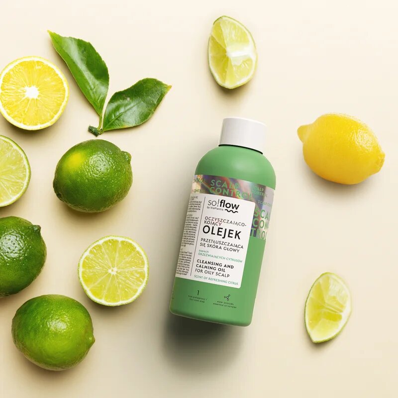 so!flow Oily Scalp Cleansing and Calming Oil čisticí olej pro mastnou pokožku hlavy 150 ml