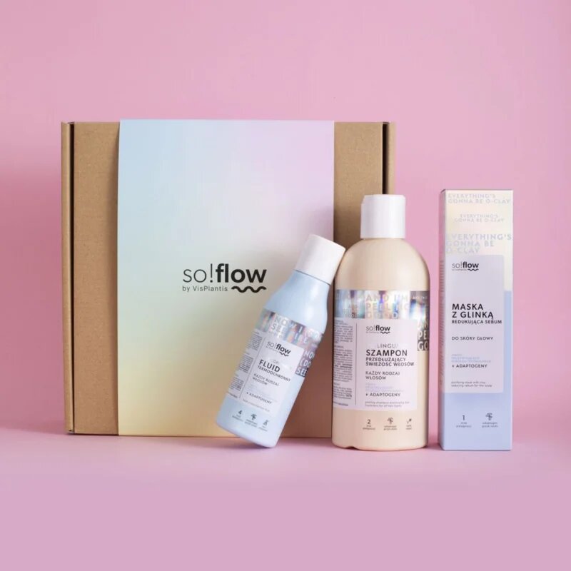 so!flow Peeling Shampoo Prolonging Hair Freshness peelingový šampon pro mastnou pokožku hlavy 400 ml