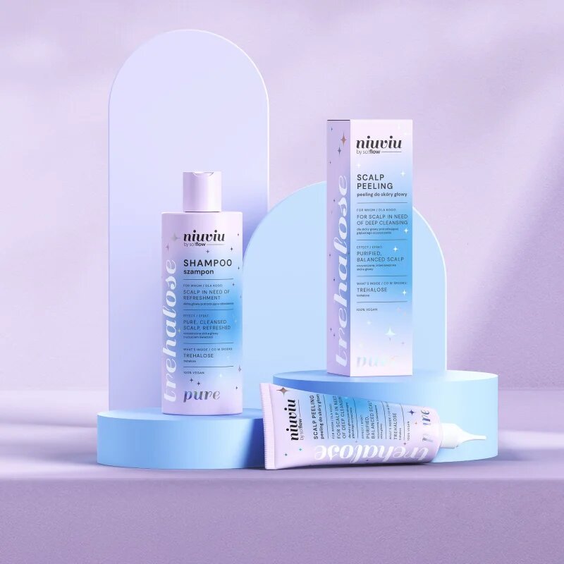 so!flow PURE Deeply Cleansing Hair Shampoo With Trehalose čisticí šampon pro mastnou pokožku hlavy 300 ml