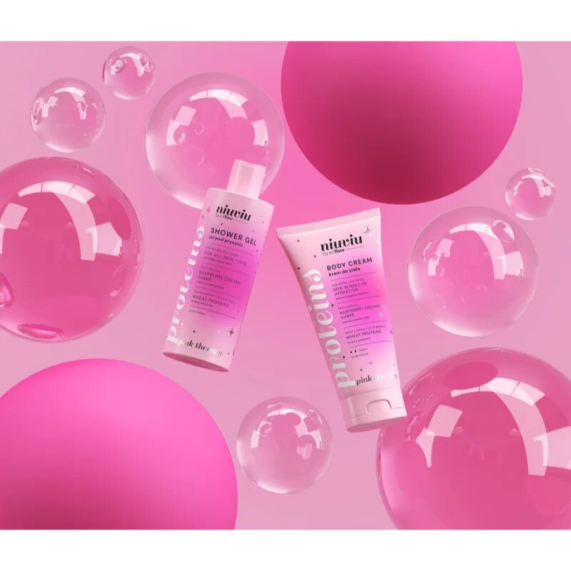 so!flow Raspberry Creamy Shake Body Cream tělový krém 200 ml