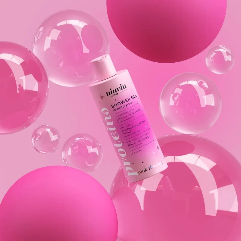so!flow Raspberry Creamy Shake Shower Gel sprchový gel 300 ml
