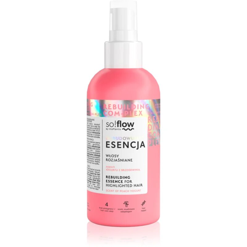 so!flow Rebuilding Com-Plex Essence For Highlighted Hair esence pro odbarvené vlasy 150 ml
