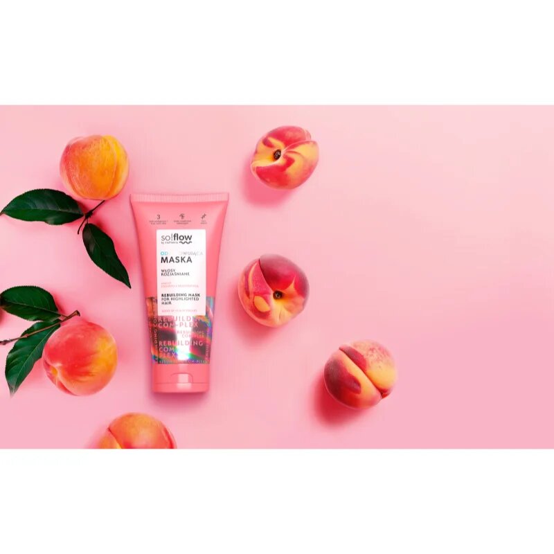 so!flow Rebuilding Com-Plex Mask For Highlighted Hair regenerační maska na vlasy pro odbarvené vlasy 200 ml