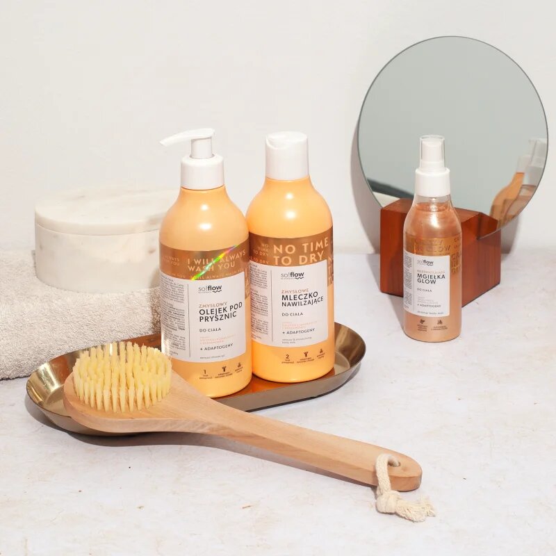 so!flow Sensual Moisturizing Shower Milk tělové mléko Orange With Cardamom 400 ml