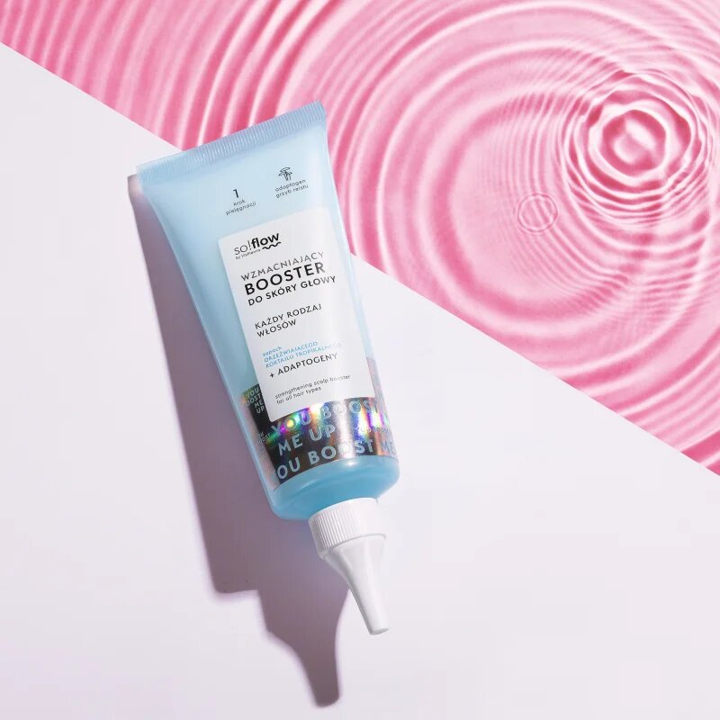 so!flow Strenghtening Scalp Booster posilující sérum pro růst vlasů a posílení od kořínků 100 ml