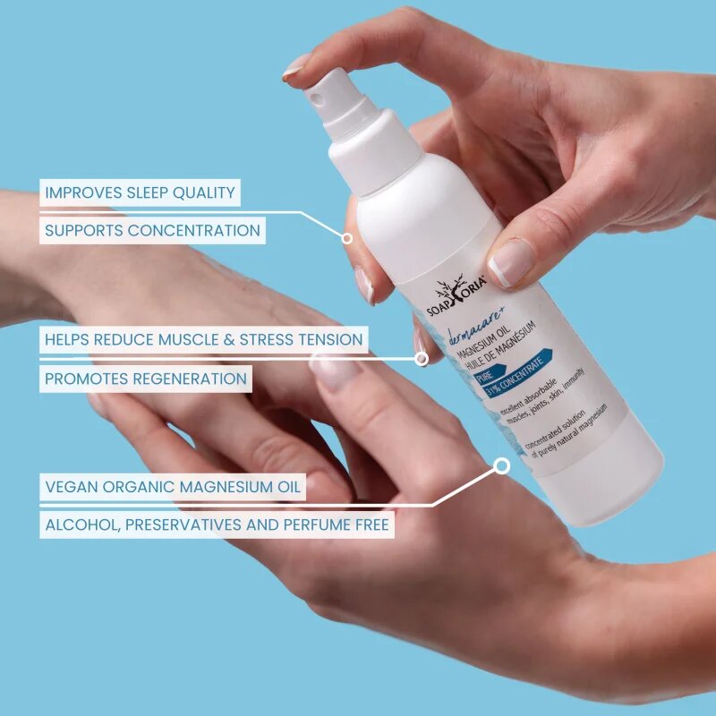 Soaphoria Dermacare+ Magnesium 31% Concentrate hořčíkový olej koncentrát 150 ml
