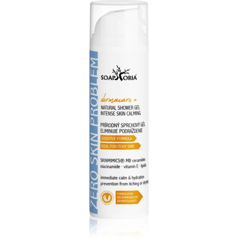 Soaphoria Dermacare+ Zero Problem zklidňující sprchový gel pro citlivou pokožku 200 ml