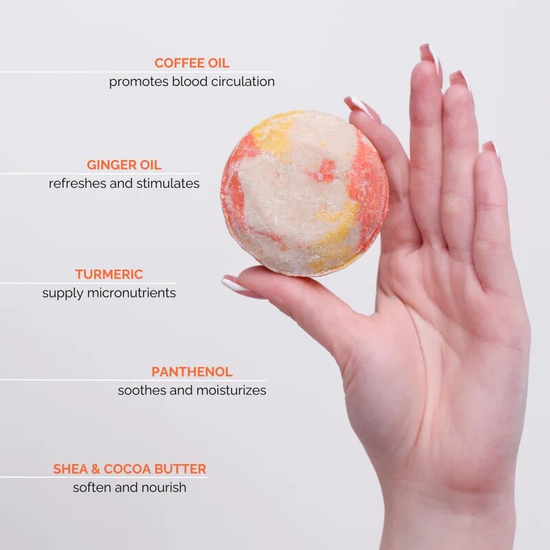 Soaphoria Hair Care Solid Shampoo organický tuhý šampon pro růst vlasů a posílení od kořínků 80 g