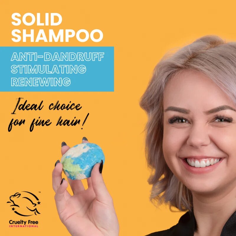 Soaphoria Hair Care Solid Shampoo organický tuhý šampon proti lupům 80 g