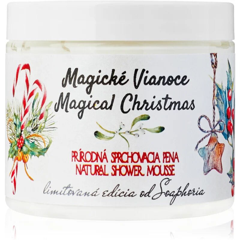 Soaphoria Magical Christmas Natural Shower Mousse sprchová pěna 200 ml