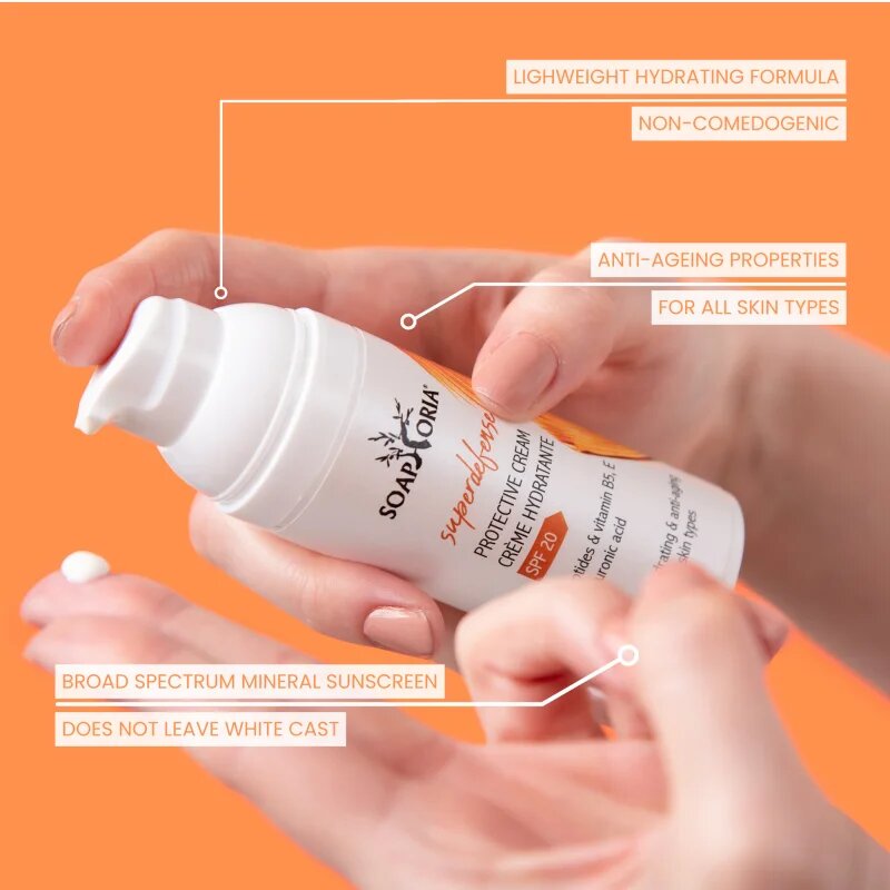 Soaphoria SuperDefense hydratační a ochranný krém s peptidy SPF 20 50 ml