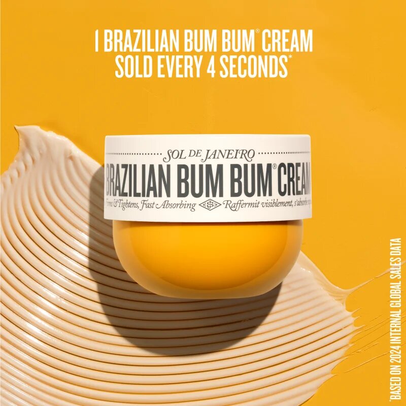 Sol de Janeiro Brazilian Bum Bum Cream zpevňující a vyhlazující krém na hýždě a boky 75 ml