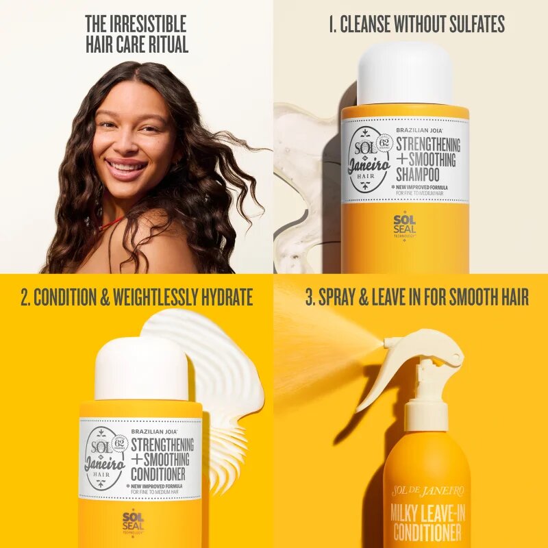 Sol de Janeiro Brazilian Joia™ Shampoo šampon pro uhlazení a obnovu poškozených vlasů 295 ml