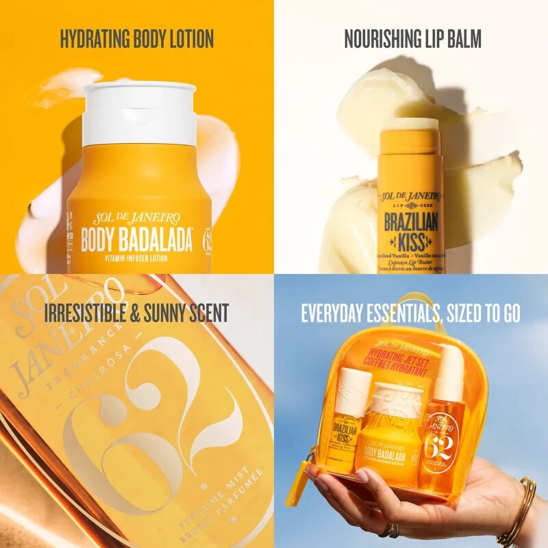 Sol de Janeiro Hydrating Jet Set cestovní sada pro ženy