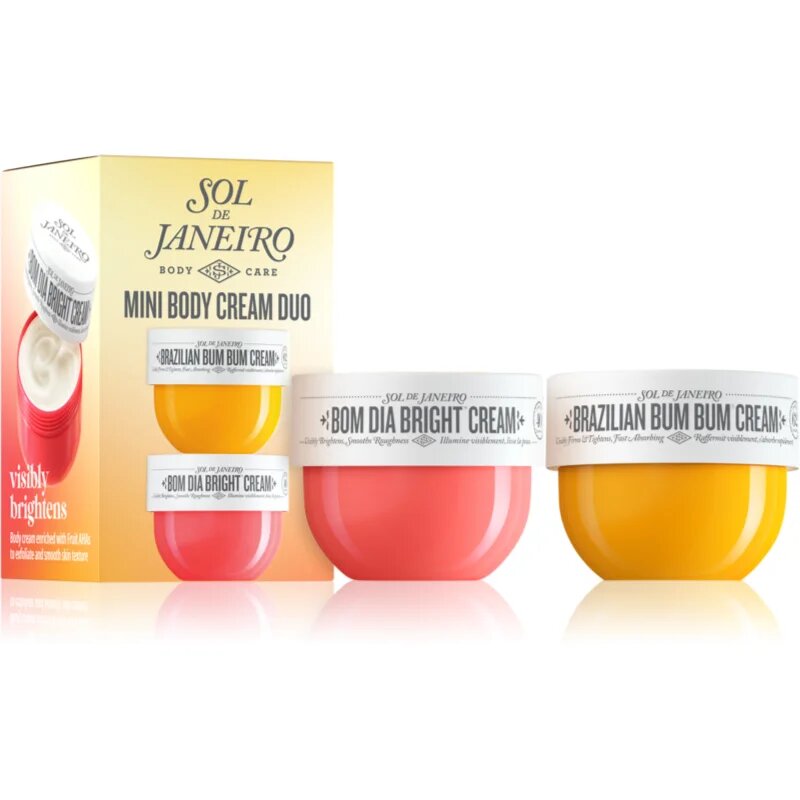 Sol de Janeiro Mini Body Cream Duo dárková sada 2x25 ml