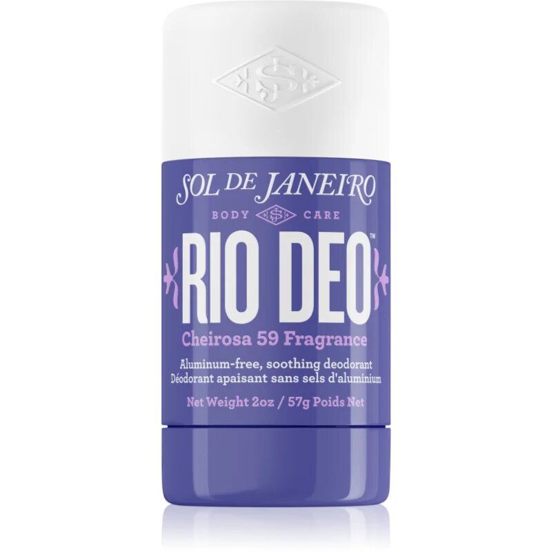 Sol de Janeiro Rio Deo Aluminium-Free Deodorant Cheirosa 59 tuhý deodorant bez obsahu hliníkových solí 57 g