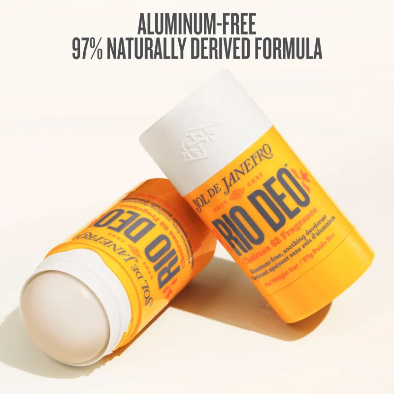 Sol de Janeiro Rio Deo Aluminium-Free Deodorant Cheirosa 62™ tuhý deodorant bez obsahu hliníkových solí 57 g
