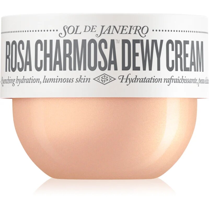 Sol de Janeiro Rosa Charmosa Dewy Cream rozjasňující tělový krém 75 ml