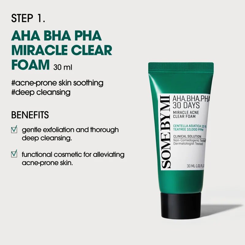Some By Mi AHA∙BHA∙PHA 30 Days Miracle AC SOS Kit dárková sada proti akné