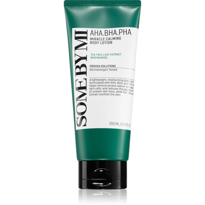 Some By Mi AHA∙BHA∙PHA Calming Body Lotion vyživující tělový krém se zklidňujícím účinkem 200 ml
