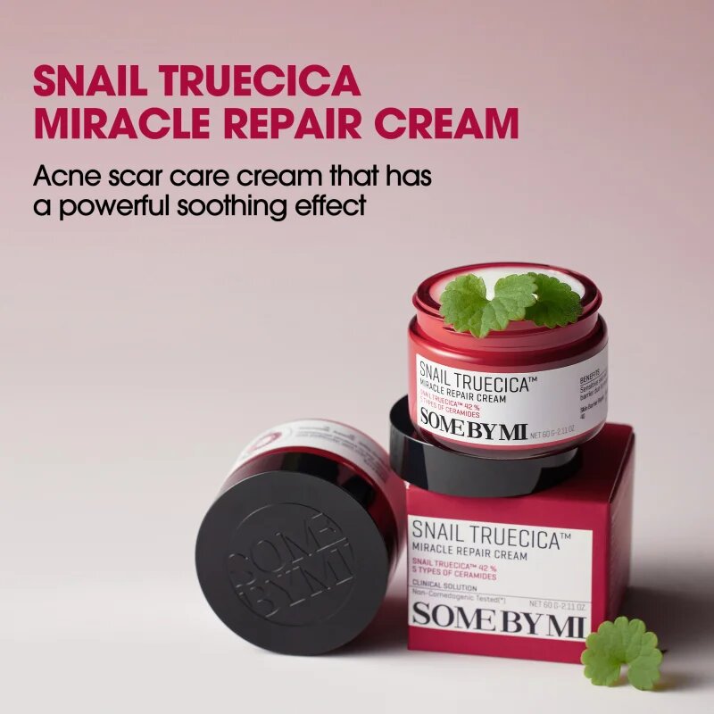 Some By Mi Snail Truecica Miracle Repair Cream zklidňující a hydratační krém 60 g