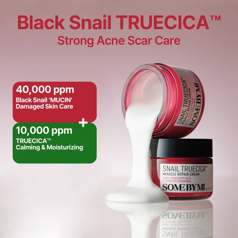 Some By Mi Snail Truecica Miracle Repair Cream zklidňující a hydratační krém 60 g