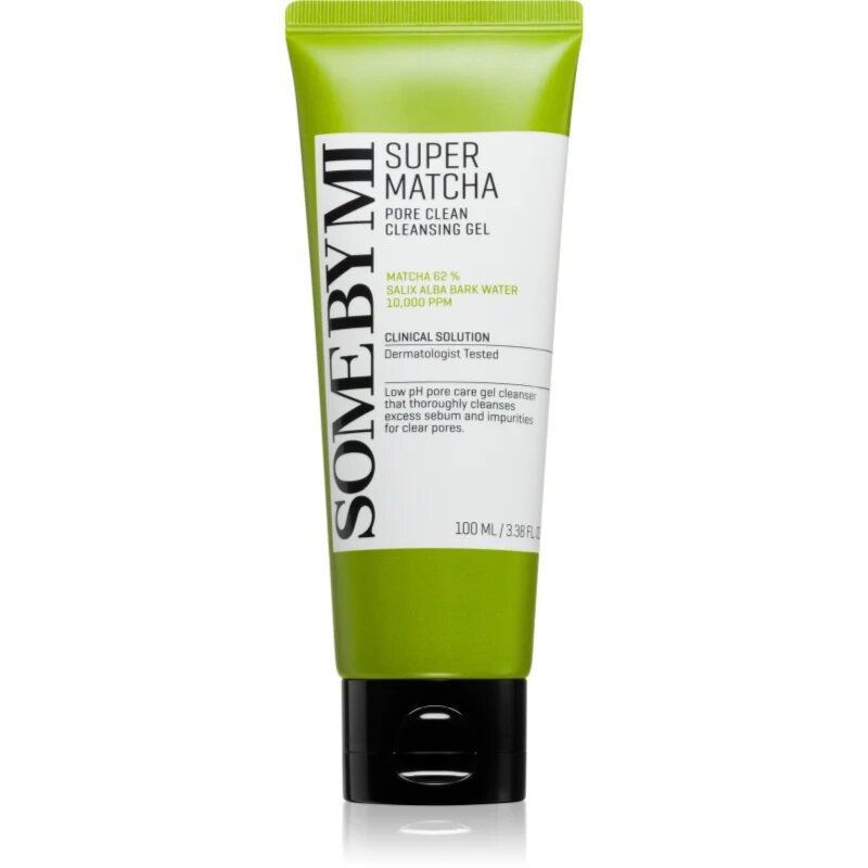 Some By Mi Super Matcha Pore Clean Cleansing Gel jemný čisticí gel na rozšířené póry 100 ml
