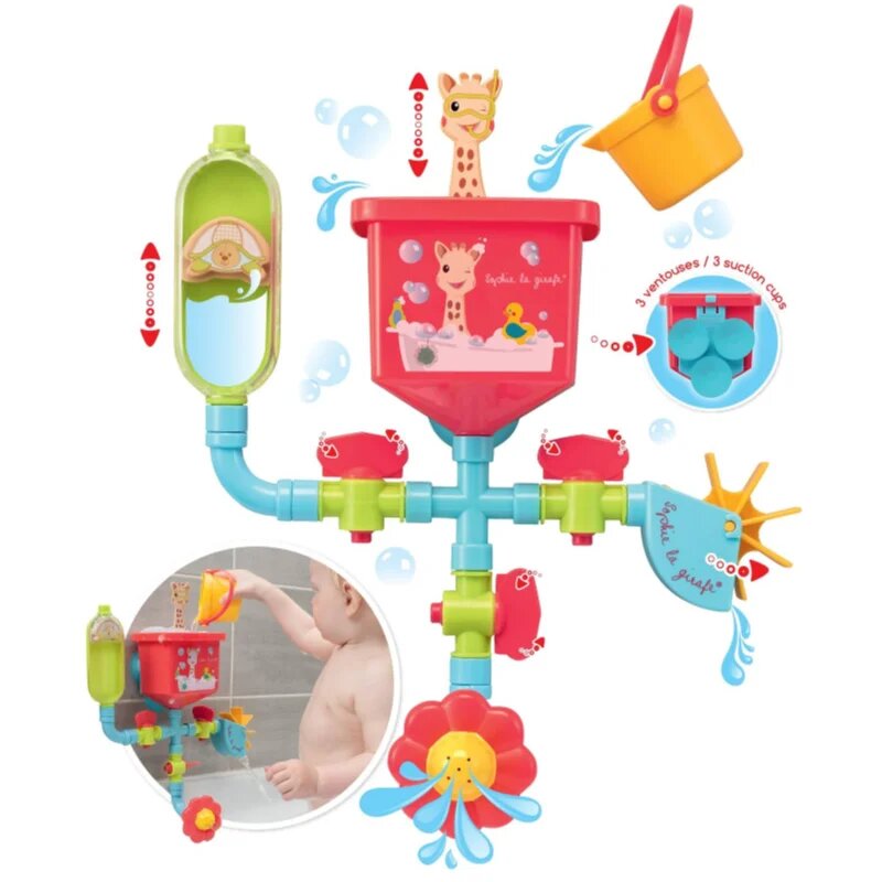 Sophie La Girafe Vulli Bath Toy hračka do vody 12m+ 1 ks