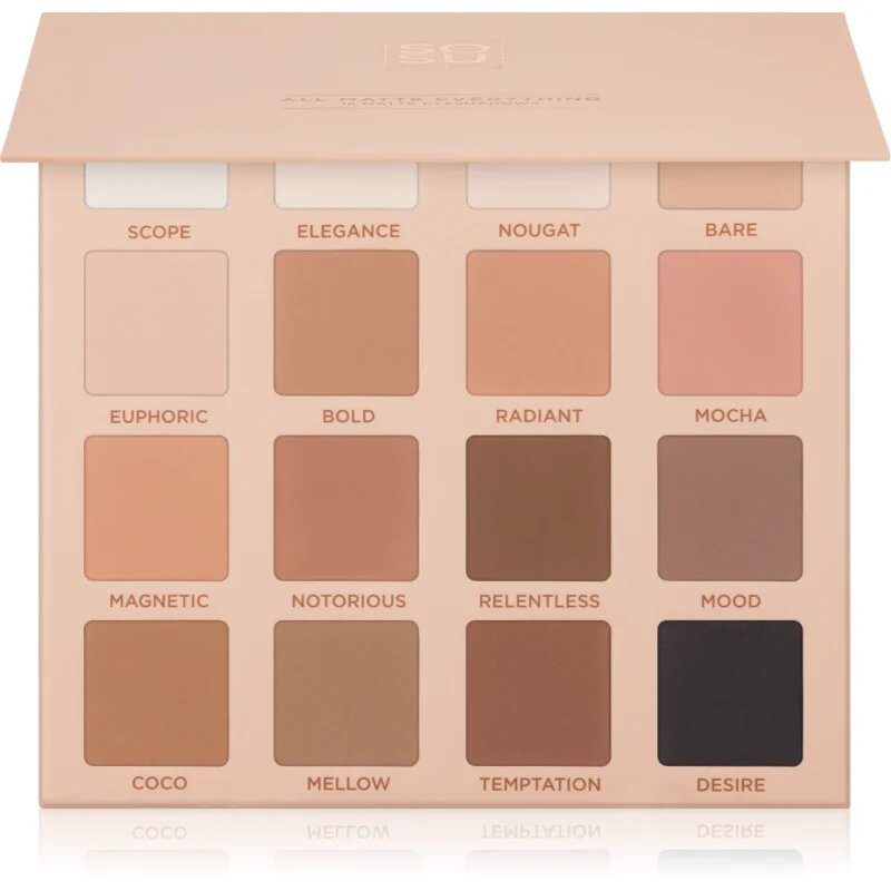 SOSU Cosmetics All Matte Everything Eyeshadow Palette paletka očních stínů 16x2 g