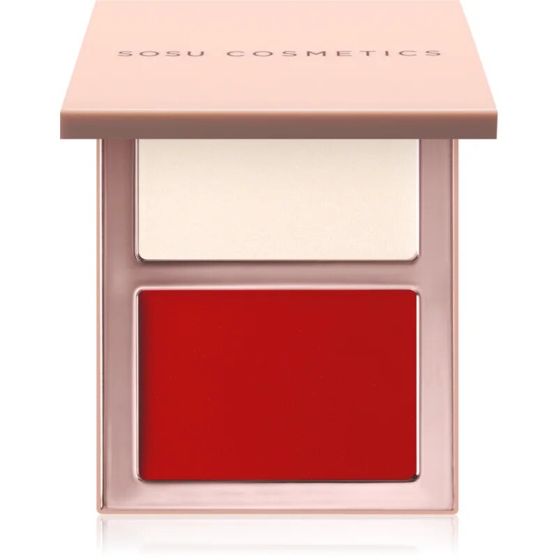 SOSU Cosmetics Blush and Glow Duo krémová tvářenka a rozjasňovač 2x4 g