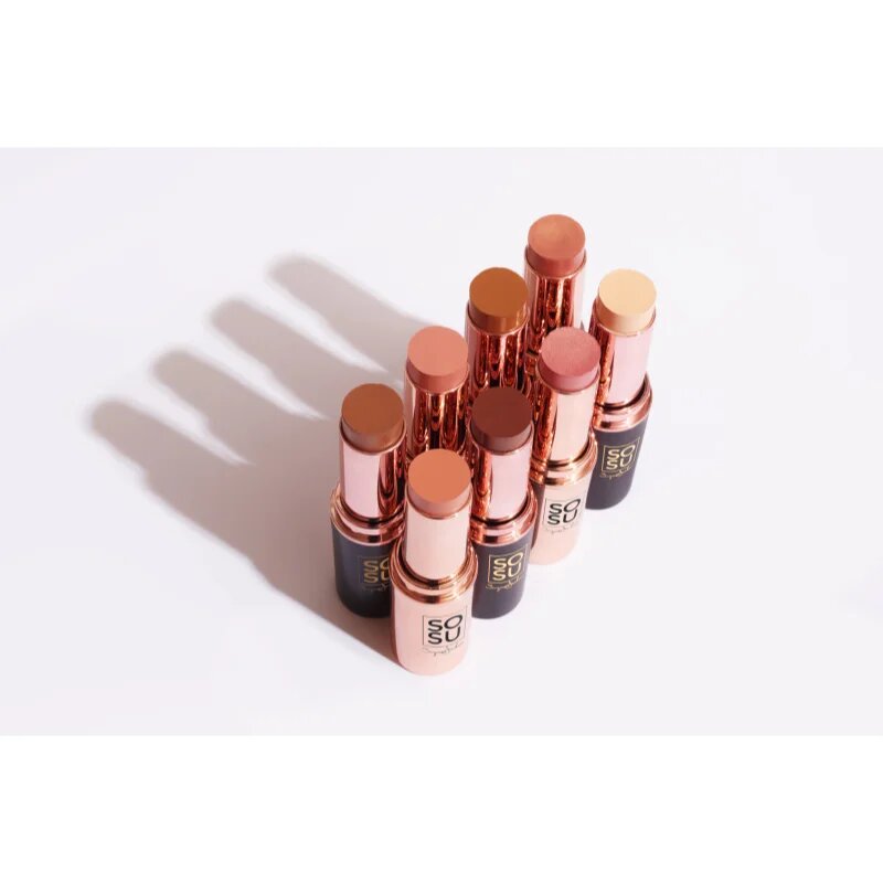 SOSU Cosmetics Blush On The Go krémová tvářenka v tyčince odstín 02 Blush Peach 72 g