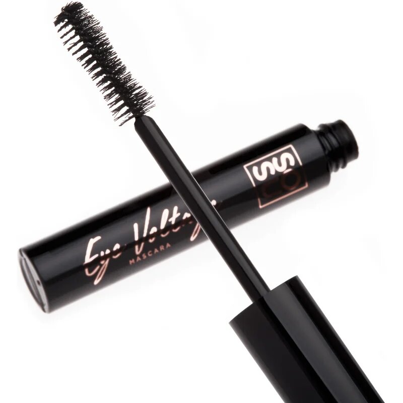 SOSU Cosmetics Eye Voltage voděodolná řasenka pro natočení a oddělení řas odstín Jet Black 10 ml