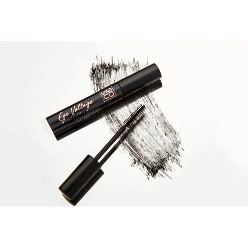 SOSU Cosmetics Eye Voltage voděodolná řasenka pro natočení a oddělení řas odstín Jet Black 10 ml