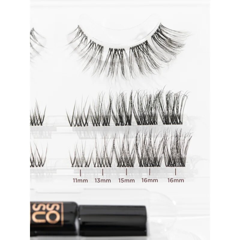 SOSU Cosmetics Hidden Agenda Lash Kit umělé řasy Las Vegas 1 ks