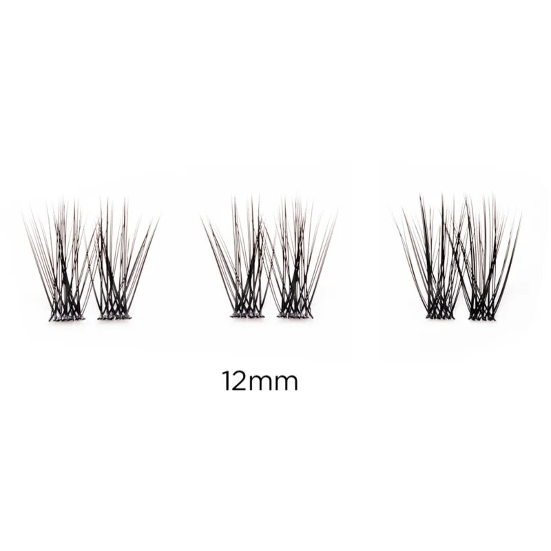 SOSU Cosmetics Hidden Agenda Undetectable Lashes trsové nalepovací řasy bez uzlíku 12 mm