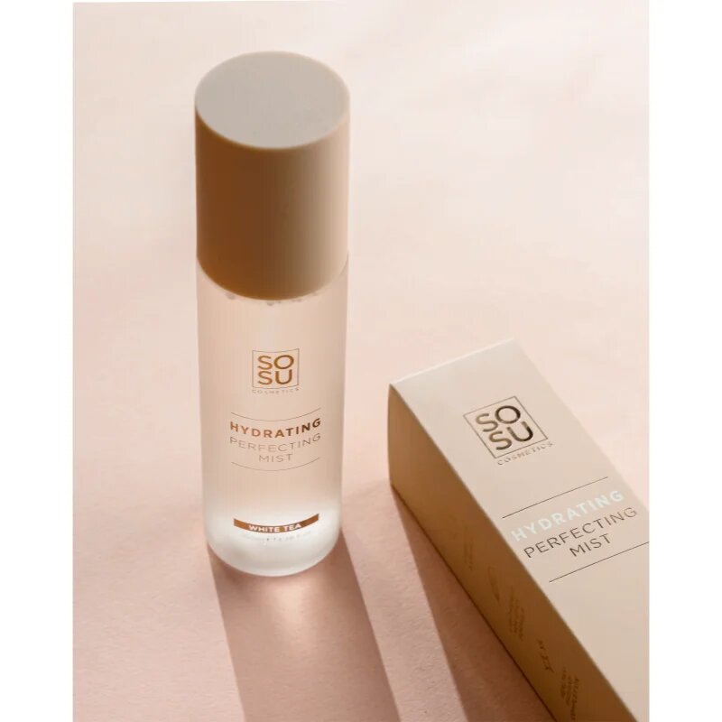 SOSU Cosmetics Hydrating Perfecting Mist hydratační mlha na obličej odstín White Tea 100 ml