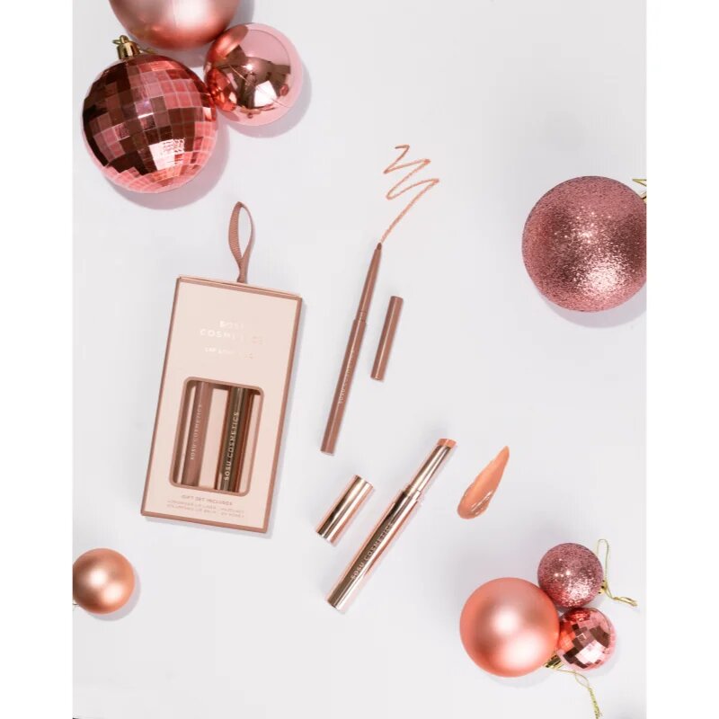 SOSU Cosmetics Lip Luxe Duo dárková sada na rty odstín Nude