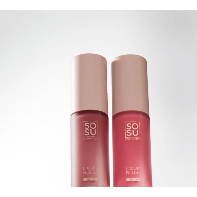 SOSU Cosmetics Liquid Blush Satin tekutá tvářenka odstín Dusk 9 ml