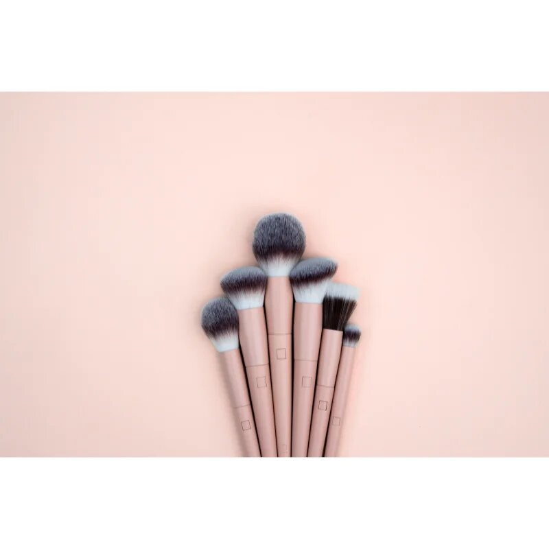 SOSU Cosmetics Luxury Brush Face Collection sada štětců na obličej 6 ks