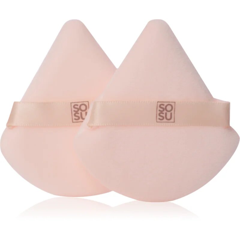 SOSU Cosmetics Powder Puff labutěnka 2 ks