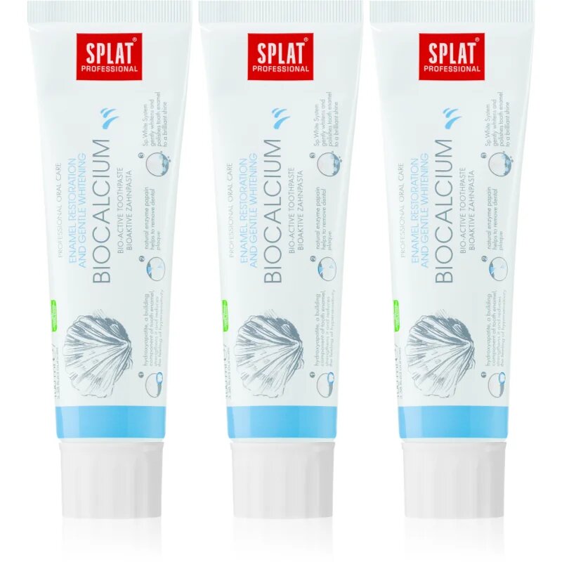Splat Professional Biocalcium bioaktivní zubní pasta pro obnovu zubní skloviny a šetrné bělení