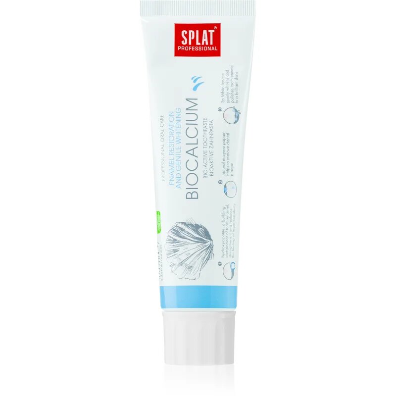 Splat Professional Biocalcium bioaktivní zubní pasta pro obnovu zubní skloviny a šetrné bělení 100 g