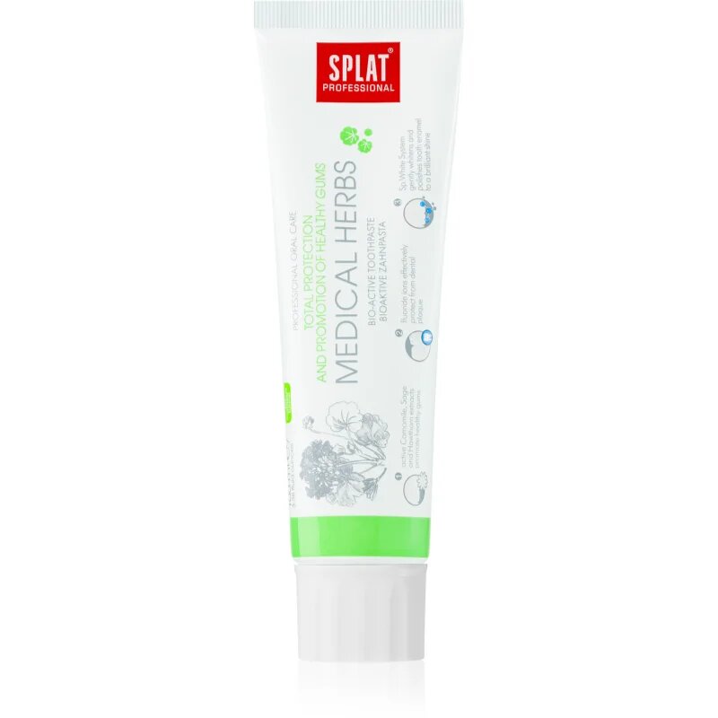 Splat Professional Medical Herbs bioaktivní zubní pasta pro ochranu zubů a dásní 100 g