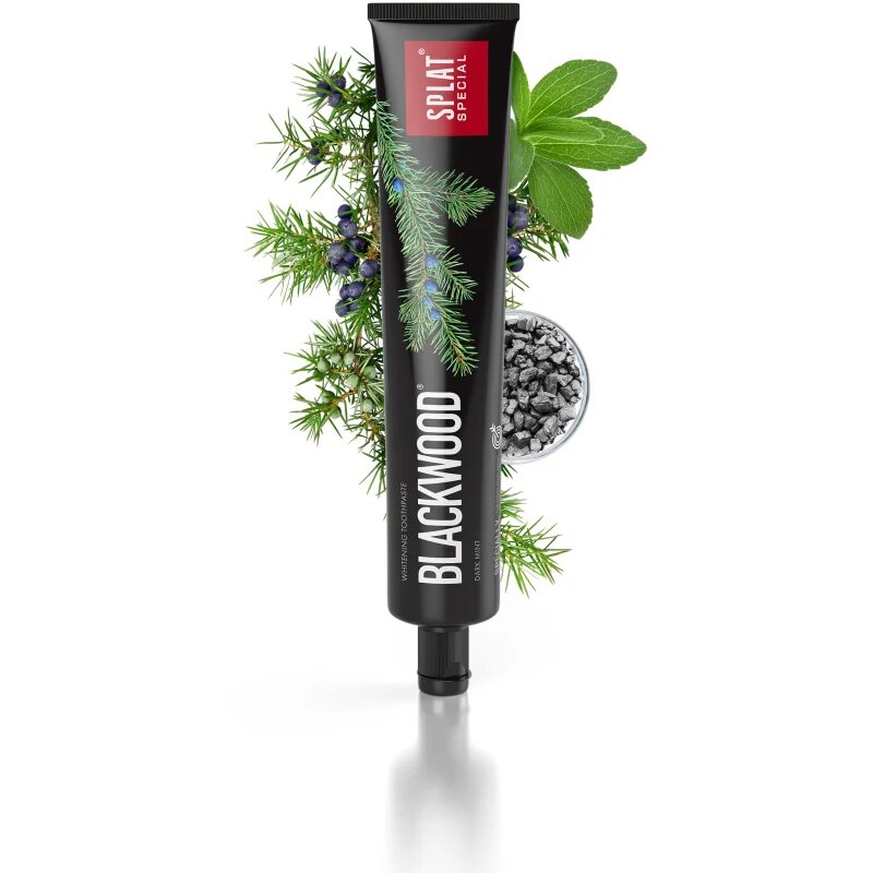 Splat Special Blackwood bělicí zubní pasta příchuť Dark Mint 75 ml